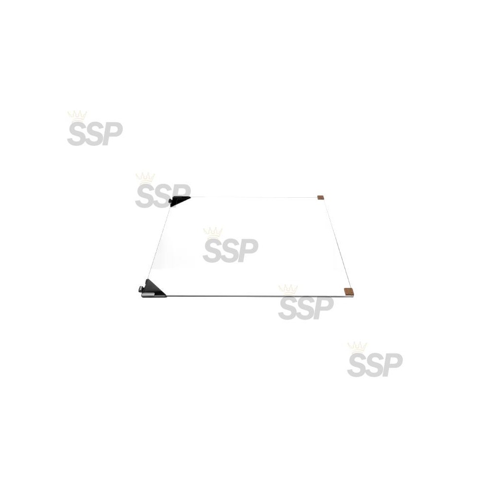 Internal door glass 430x380 mm
