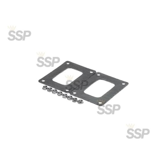 Flange for fitting heating element KIT