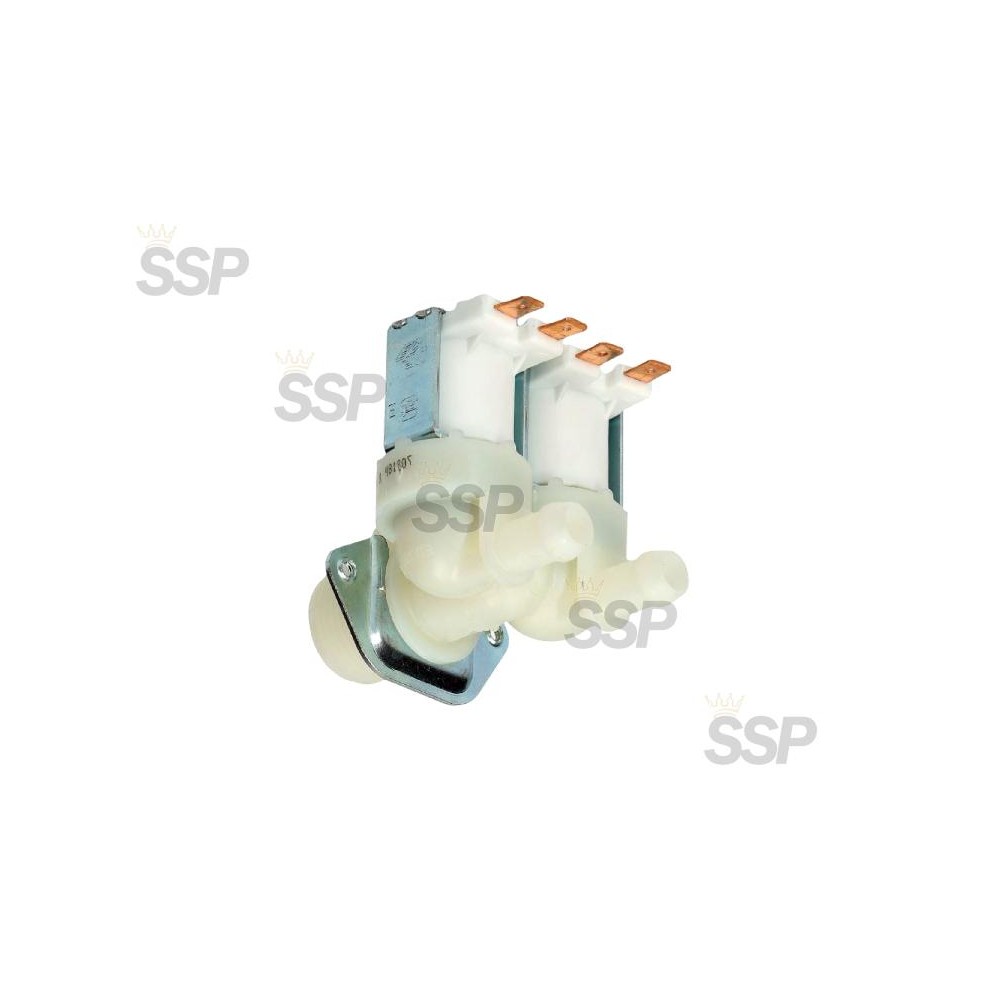 Solenoid valve 2 ways 180° 200/240V -  50/60Hz