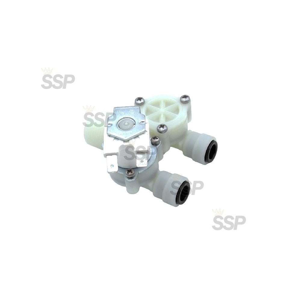 Solenoid valve JG 2 vie 180° 230V  50/60Hz