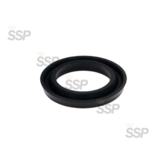 Gasket for overflow pipe