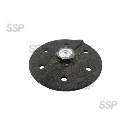 Complete disc ABRASIVE/ALUMINUM
