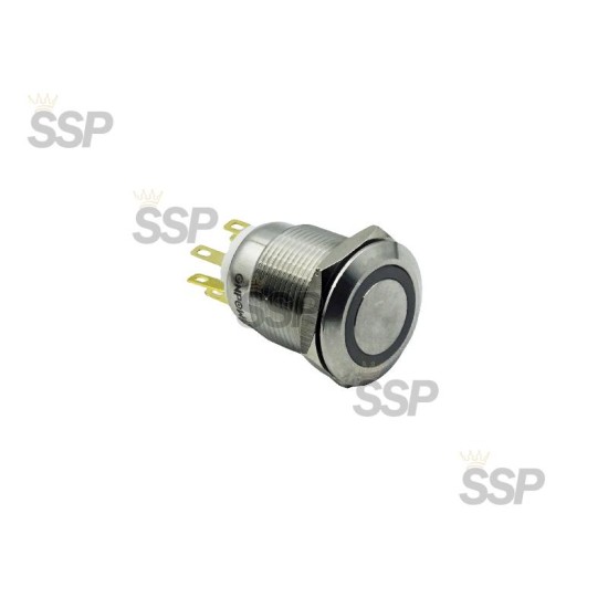 PULSANTE 19 MM 5A 230V