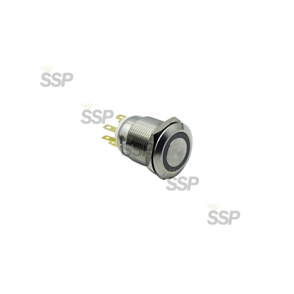 PULSANTE 19 MM 5A 230V